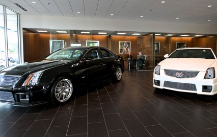 Nový vzhled showroomů Cadillac