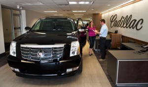 Nový vzhled showroomů Cadillac