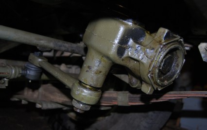 Převodka řízení na Jeep CJ-7