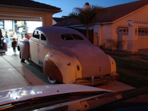 Chopped 1940 Plymouth
