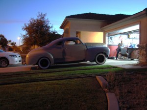 Chopped 1940 Plymouth