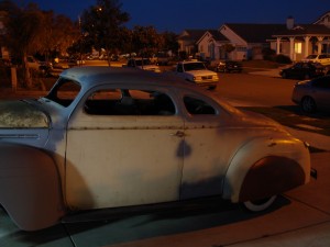 Chopped 1940 Plymouth