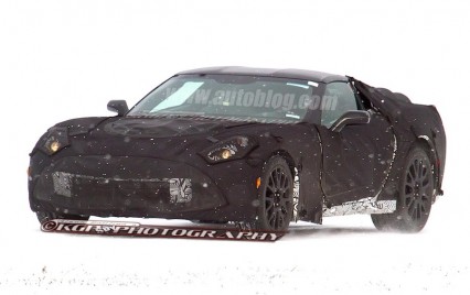2014 Corvette C7 - spy shots