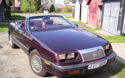 1988 Chrysler LeBaron convertible 2,5