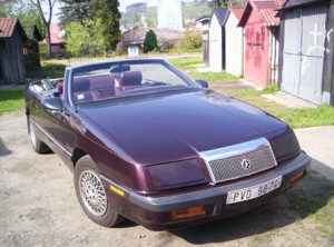 1988 Chrysler LeBaron convertible 2,5